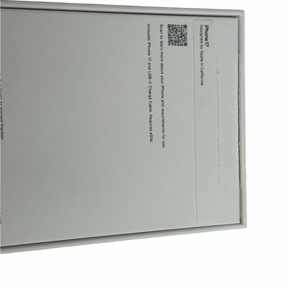 Apple iPhone 17 in Lavender with 256GB EMPTY BOX